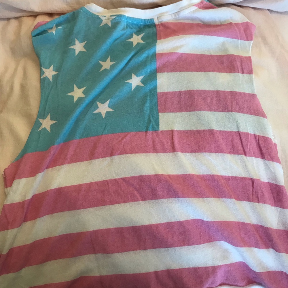 Perfect tank top for 4th of July!!